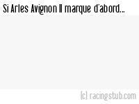 Si Arles Avignon II marque d'abord - 2012/2013 - Tous les matchs
